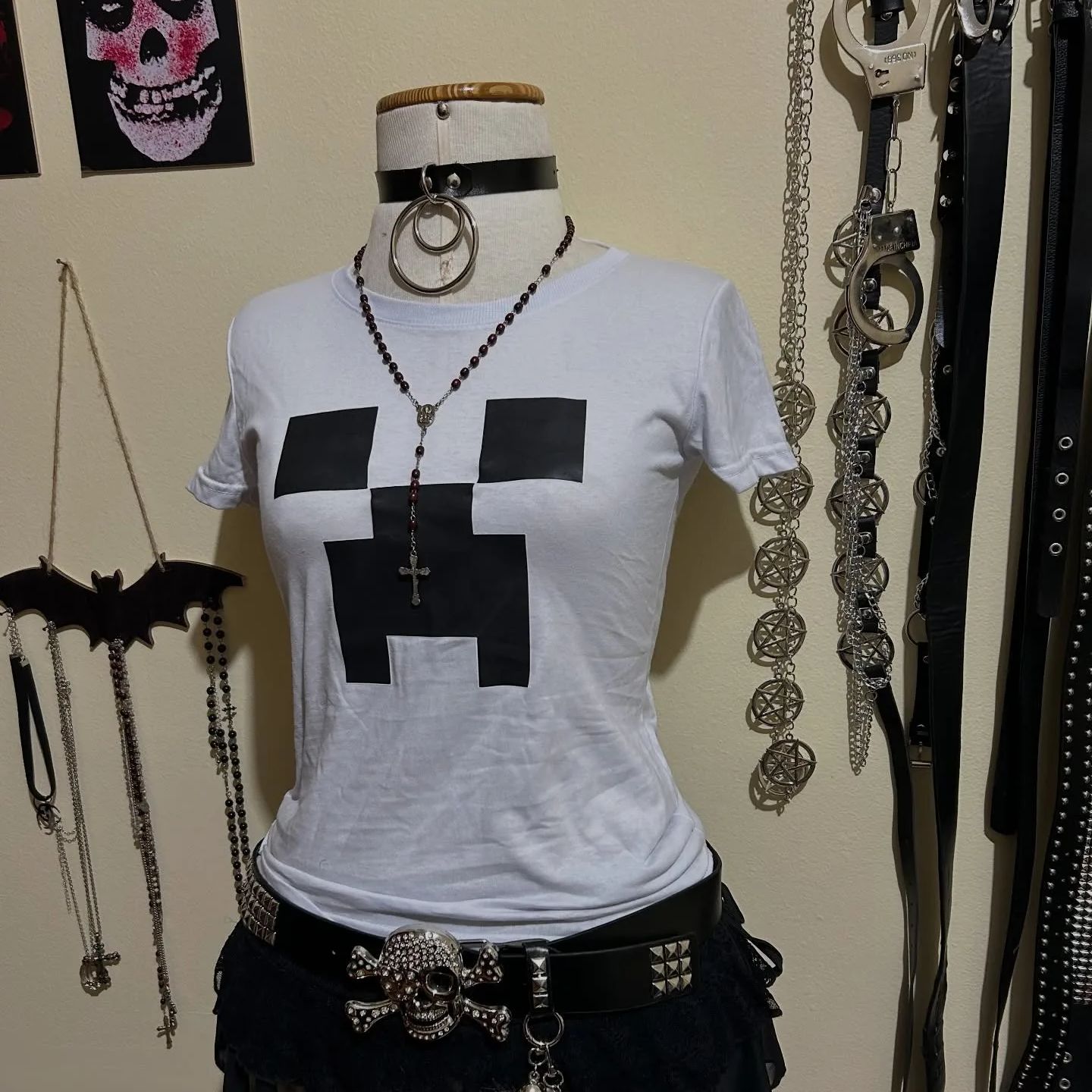 Y2K Graphic Baby Tee Crop - Abbigliamento Harajuku anni 2000, estetica emo,