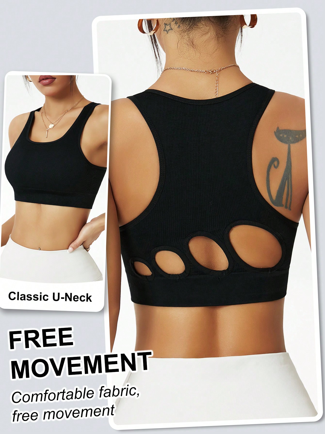 Reggiseno Sportivo da Donna Se - Seamless Ribbed Workout Tank Top recensione e prezzo