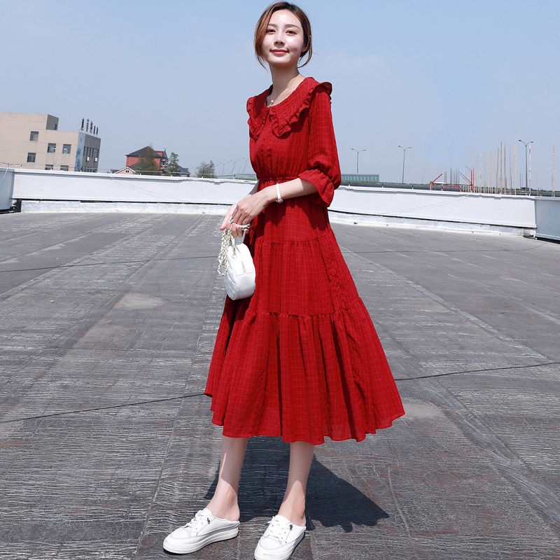 Midi Fashion elegante 2021 man - French Vintage Floral Midi Dress recensione e prezzo