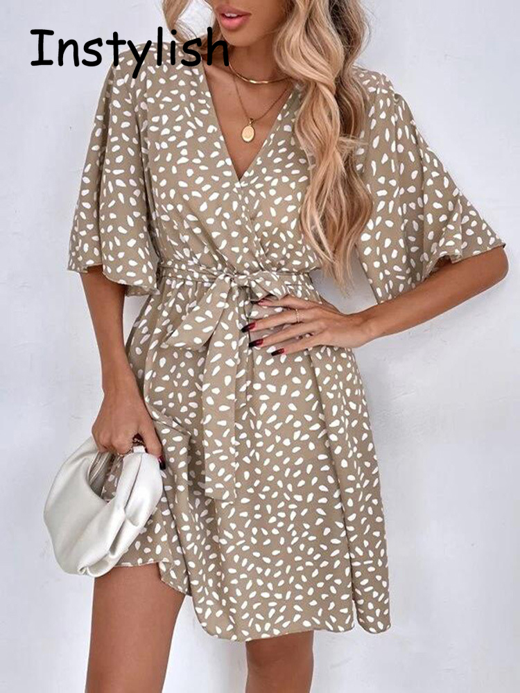Mini abito Casual con stampa A - French Vintage Floral Midi Dress recensione e prezzo