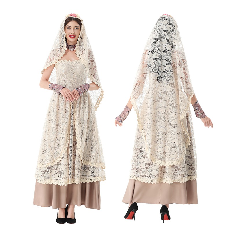 Abito lungo vintage in pizzo p - Dresses recensione e prezzo
