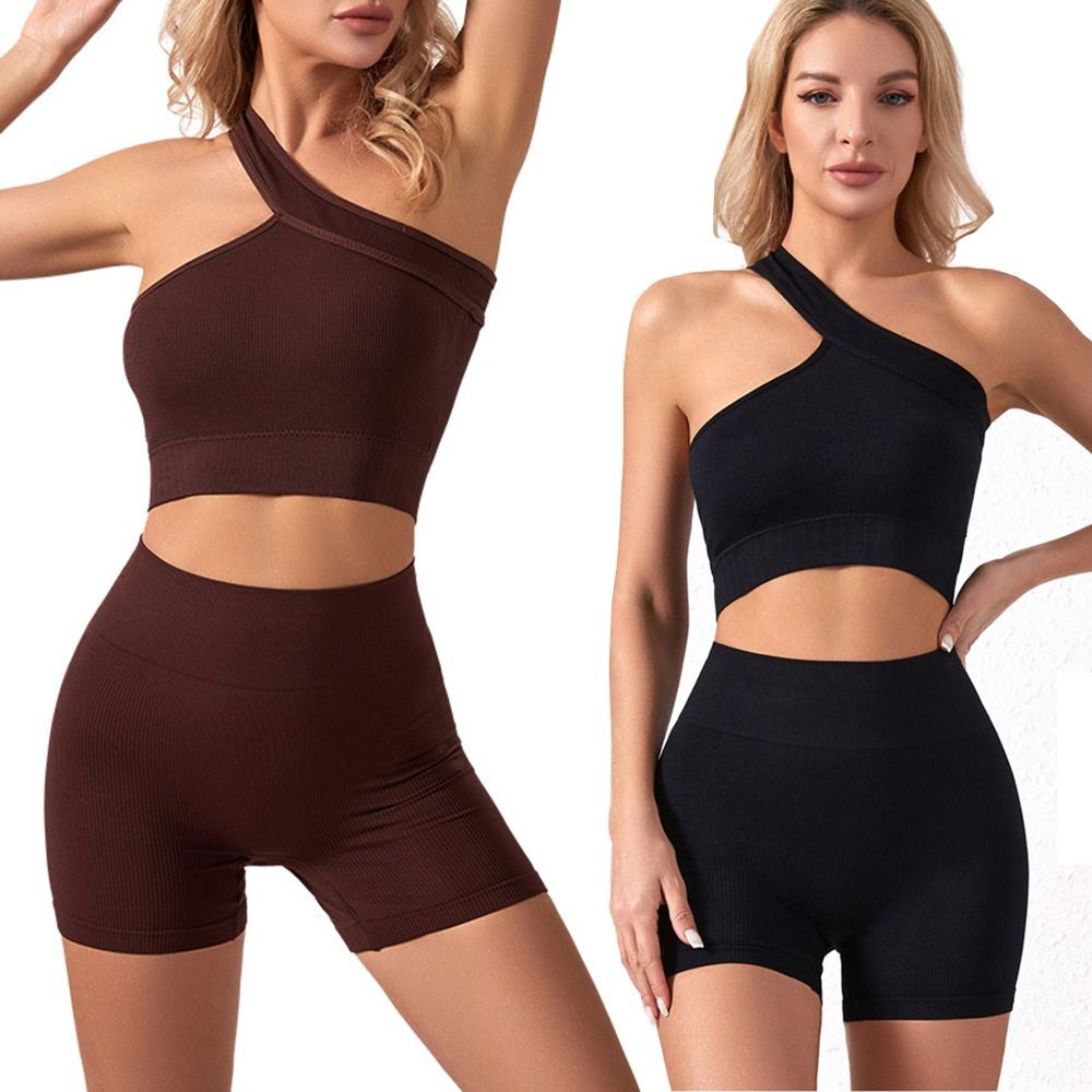 Set da allenamento casual senz - Seamless Ribbed Workout Tank Top recensione e prezzo