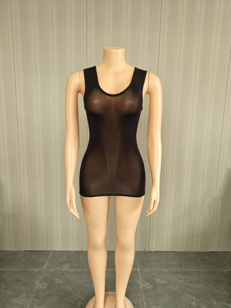 JENYAGE Mini Abito Sexy Traspa - Sexy Mesh Sheer Bodycon Dress recensione e prezzo