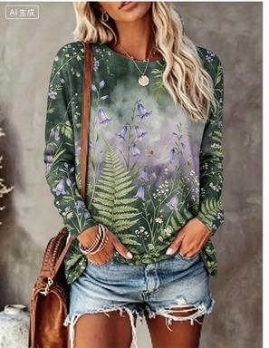 Maglietta a Maniche Lunghe da  - Blouses recensione e prezzo